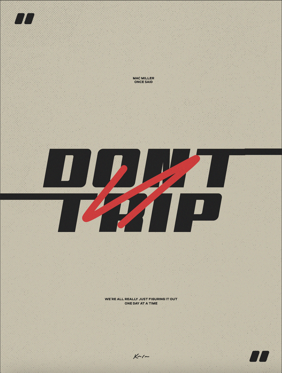 Don't Trip